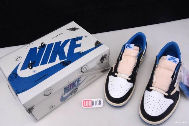 Cheap MAX DM7866-140 1 Retro Jordan x Travis x Fragment Design Scott Low Air 0811